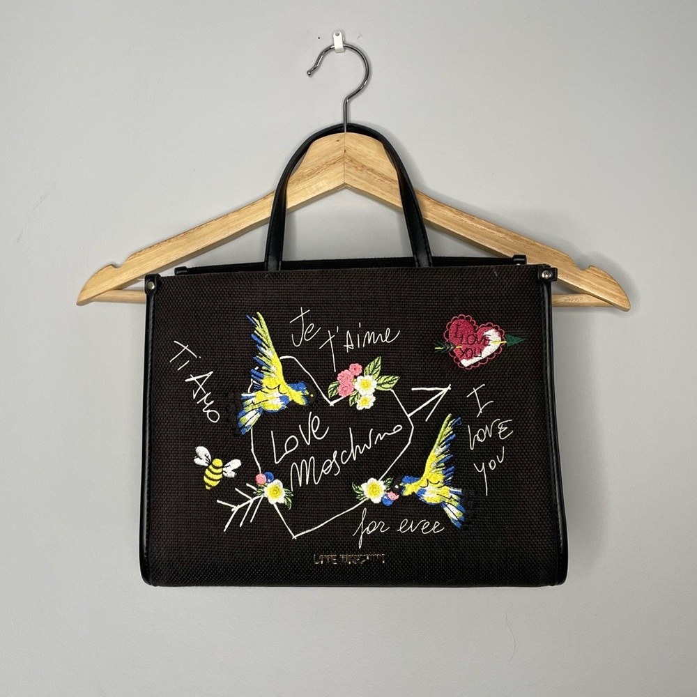 LOVE MOSCHINO little black bag